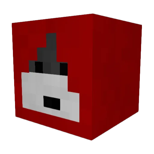 thefloweringash Minecraft avatar head, 3D render
