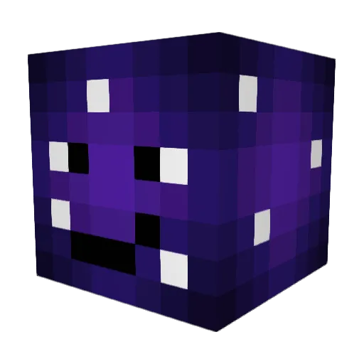 thefluffycheeto Minecraft avatar head, 3D render