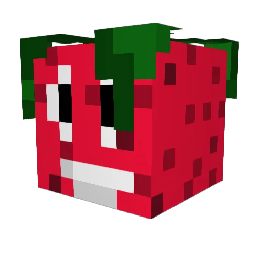 thefouad Minecraft avatar head, 3D render