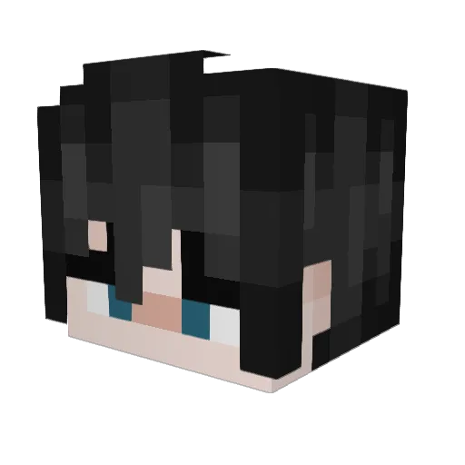 thefreakshow34 Minecraft avatar head, 3D render