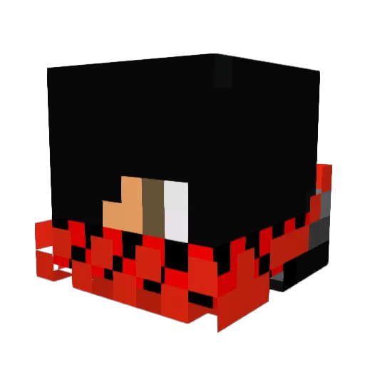thegamegod1234 Minecraft avatar head, 3D render