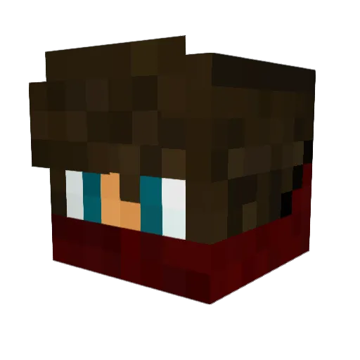 thegamer_207 Minecraft avatar head, 3D render