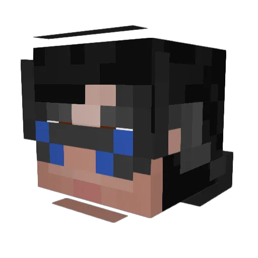 thegamingapple47 Minecraft avatar head, 3D render