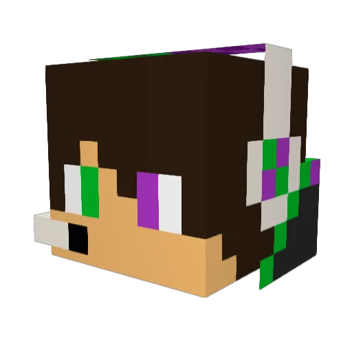 thegamingboy149 Minecraft avatar head, 3D render