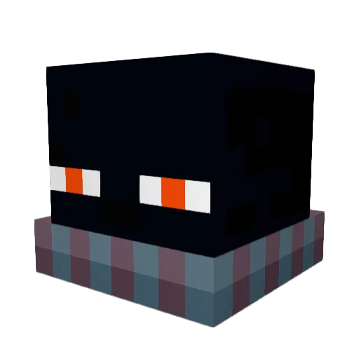 thegamingnut Minecraft avatar head, 3D render