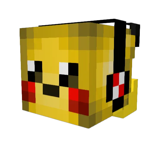 thegaulz Minecraft avatar head, 3D render