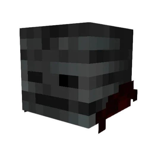 thegoblingreen Minecraft avatar head, 3D render