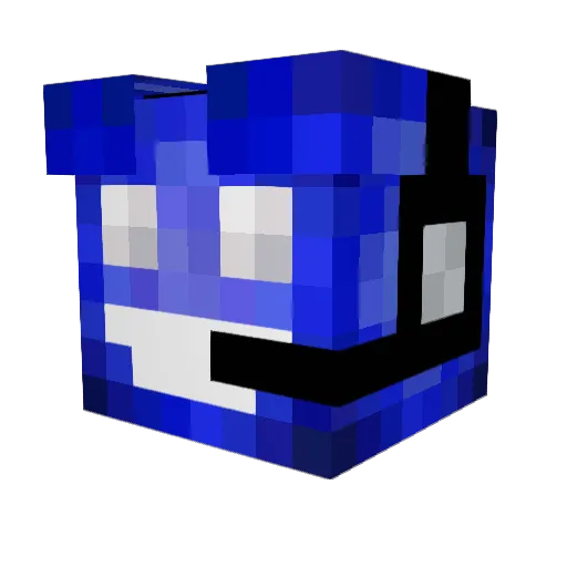 theguerier152 Minecraft avatar head, 3D render
