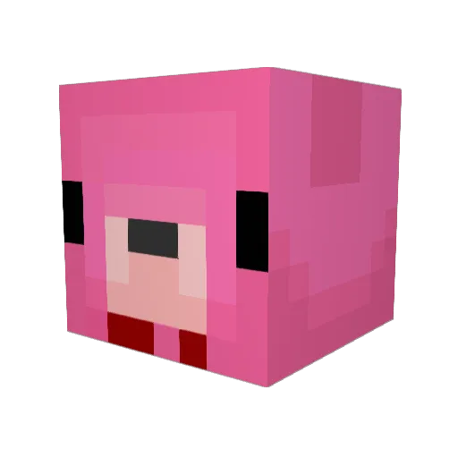 thegummybeararmy Minecraft avatar head, 3D render