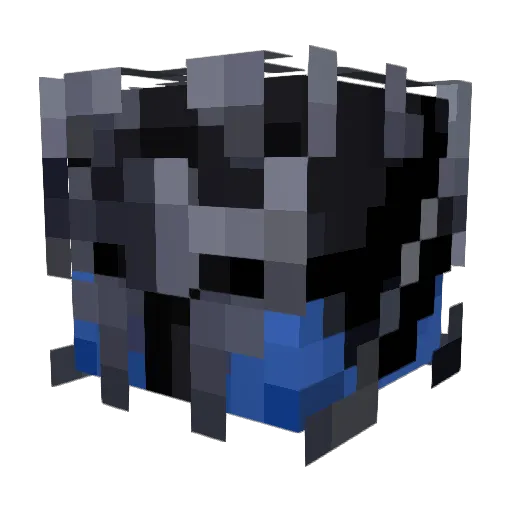 theguy124 Minecraft avatar head, 3D render