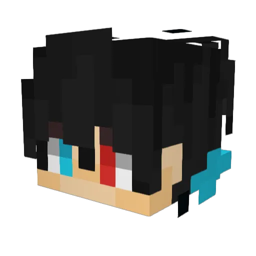 thehanifyt Minecraft avatar head, 3D render