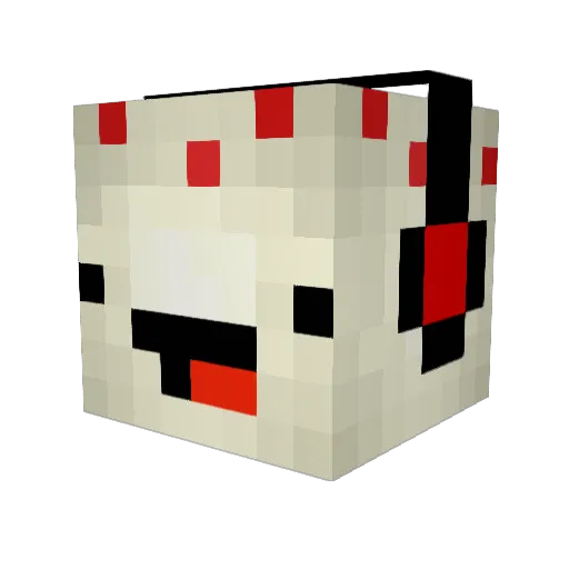 thehealey Minecraft avatar head, 3D render