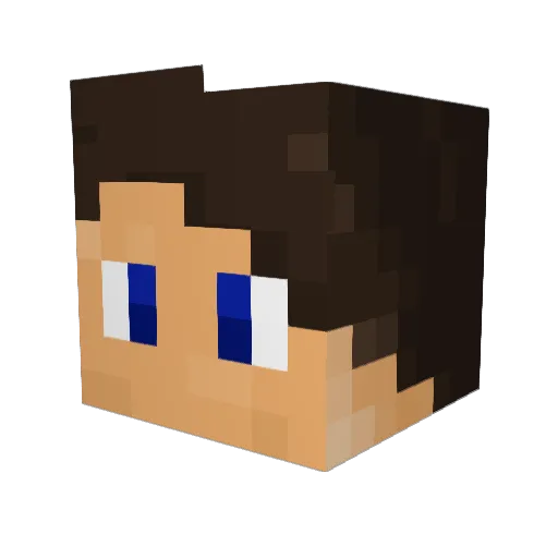 thehulkbilder Minecraft avatar head, 3D render