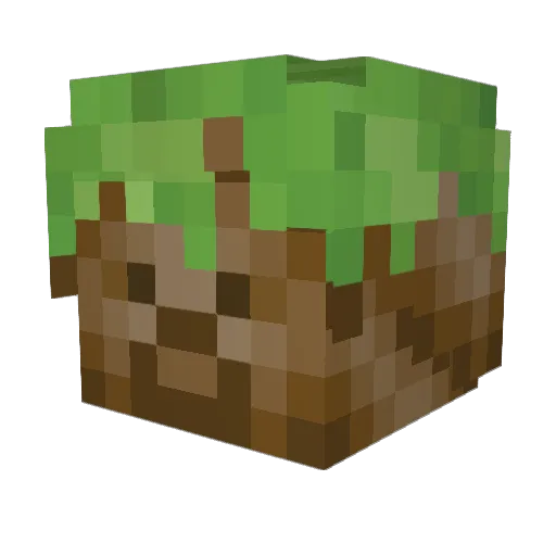 theisbb Minecraft avatar head, 3D render
