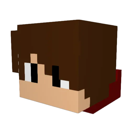 thejakels1010 Minecraft avatar head, 3D render