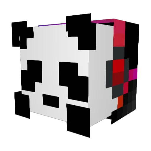 thejrocket999 Minecraft avatar head, 3D render