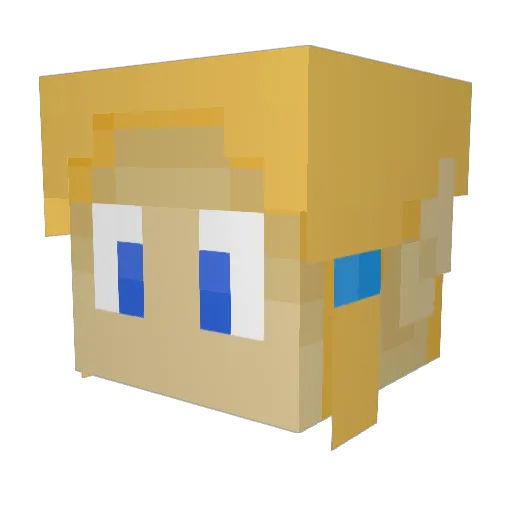 thejtizzle Minecraft avatar head, 3D render