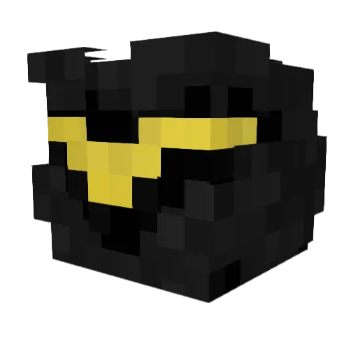 thejugamerhd Minecraft avatar head, 3D render