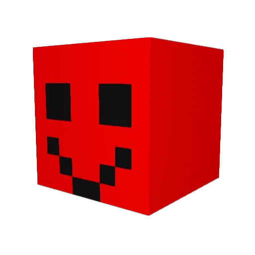 thejustinkenny Minecraft avatar head, 3D render