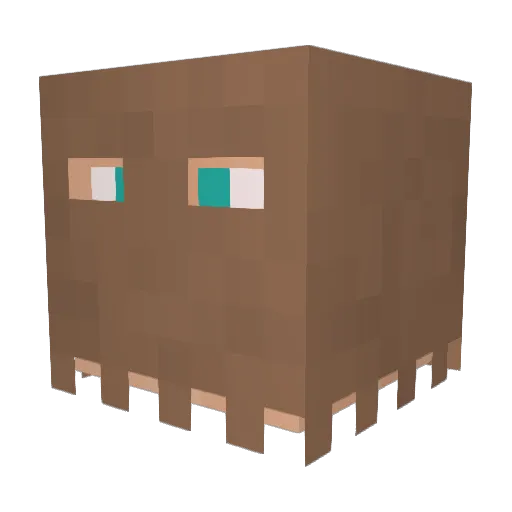 thekillerhobo Minecraft avatar head, 3D render