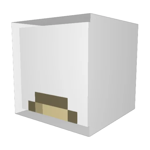 thekirdking23 Minecraft avatar head, 3D render