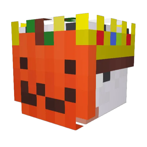 thekitsun3 Minecraft avatar head, 3D render
