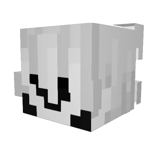 thekrono Minecraft avatar head, 3D render