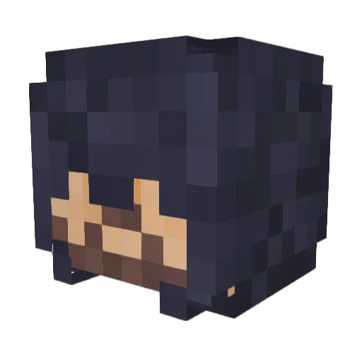 thelamp555 Minecraft avatar head, 3D render
