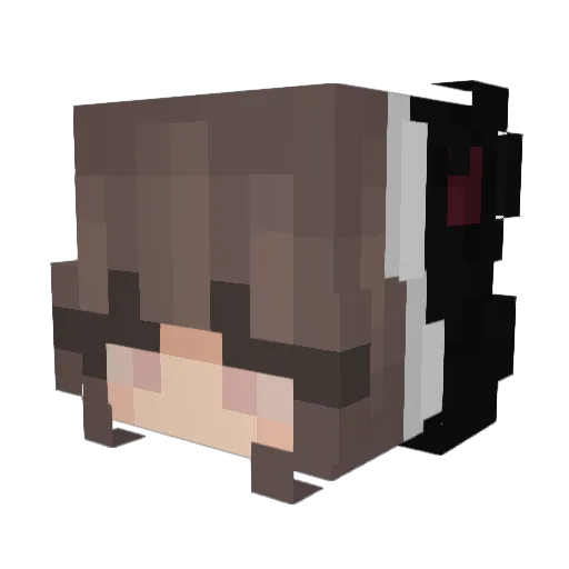 thelasher1 Minecraft avatar head, 3D render