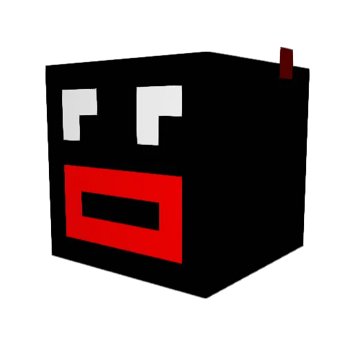 thelastnewb Minecraft avatar head, 3D render