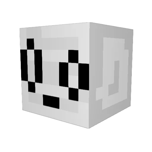 thelegendaryp9 Minecraft avatar head, 3D render