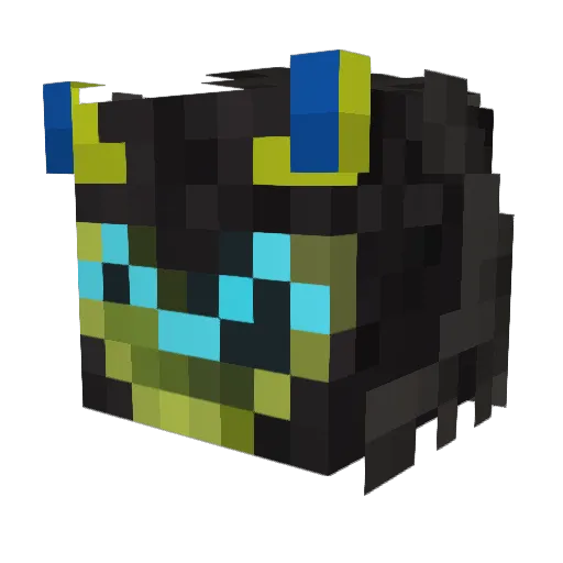 thelern2 Minecraft avatar head, 3D render