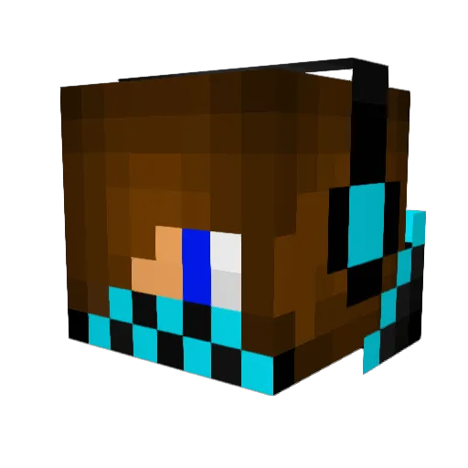thelethaleagle Minecraft avatar head, 3D render