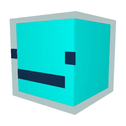 thelivingtoaster Minecraft avatar head, 3D render