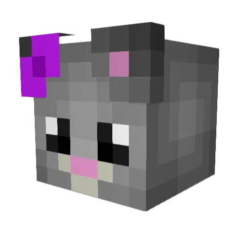 thelouishubbard Minecraft avatar head, 3D render
