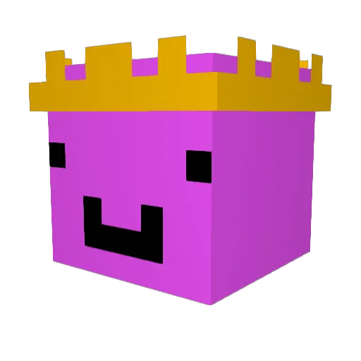 themagicbum Minecraft avatar head, 3D render