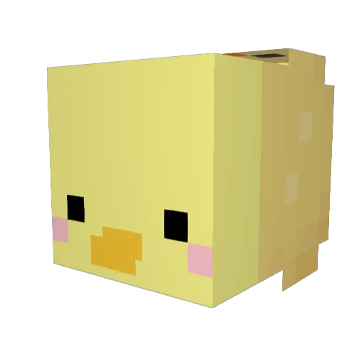 themangomuncher Minecraft avatar head, 3D render