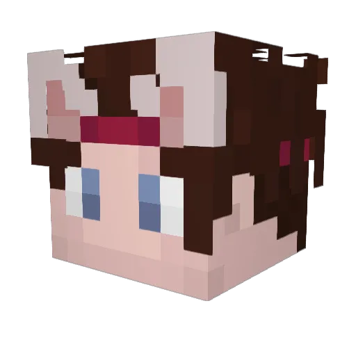 themannthemyth Minecraft avatar head, 3D render