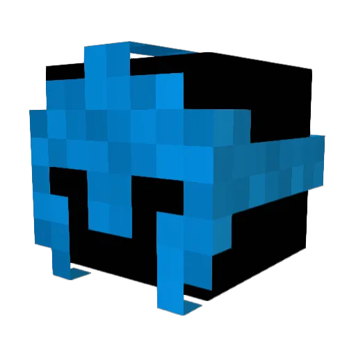 themanzeke Minecraft avatar head, 3D render