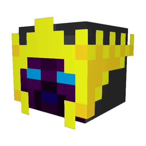 themarshal Minecraft avatar head, 3D render