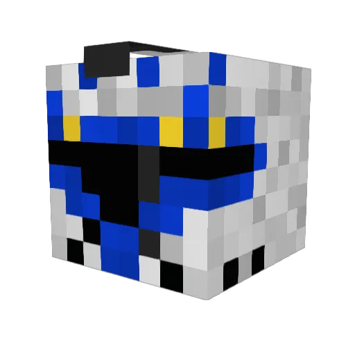 themartin93 Minecraft avatar head, 3D render