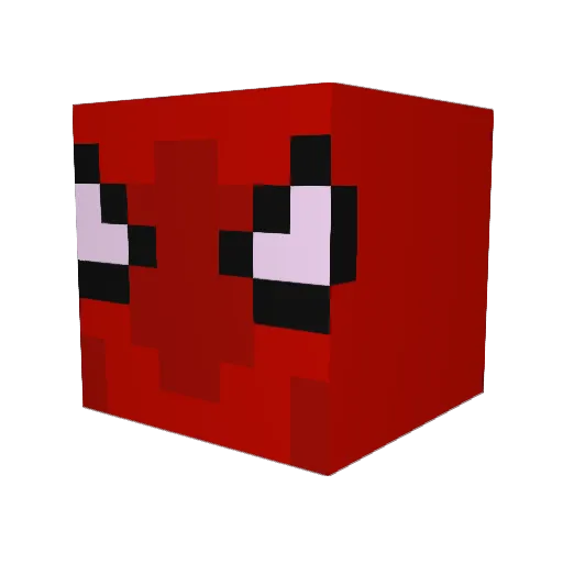 themarveldude18 Minecraft avatar head, 3D render