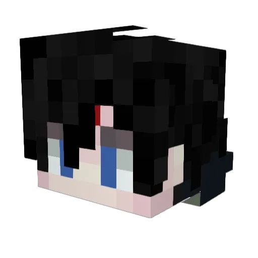 themastersimp69 Minecraft avatar head, 3D render