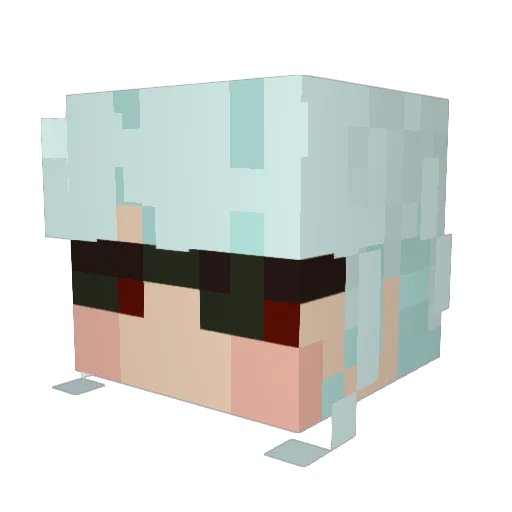 themaybelltree Minecraft avatar head, 3D render