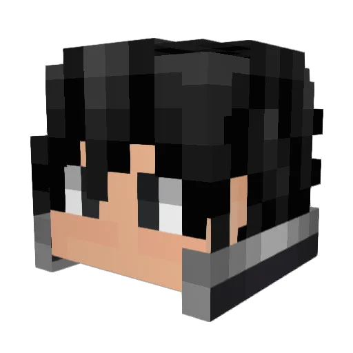 themechanic11 Minecraft avatar head, 3D render