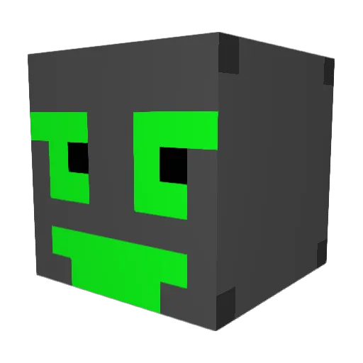 themerald_dragon Minecraft avatar head, 3D render