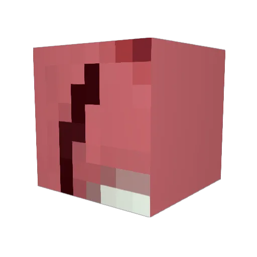 themerfyone Minecraft avatar head, 3D render