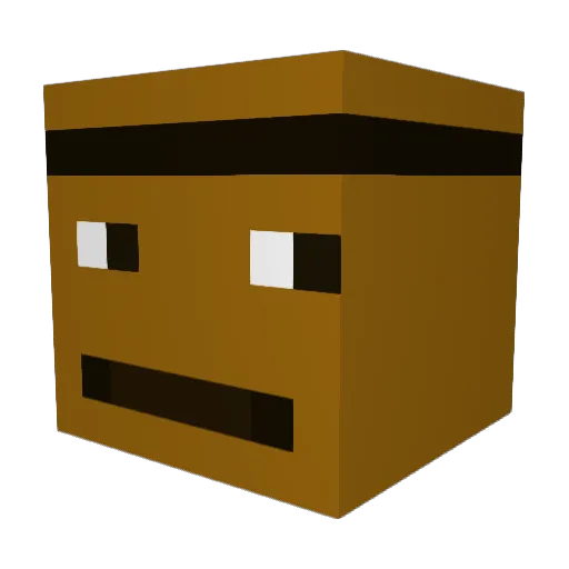 themimikitty Minecraft avatar head, 3D render