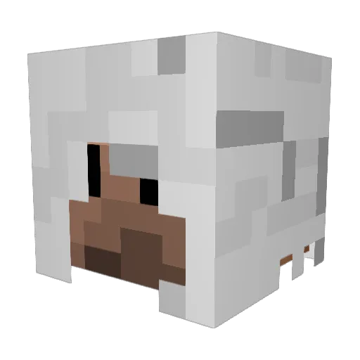 theminerx4 Minecraft avatar head, 3D render