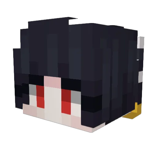 themis070 Minecraft avatar head, 3D render